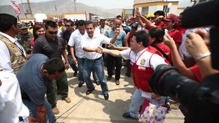 Ollanta Humala pretende olvidar crisis política inaugurando obras [Fotos]