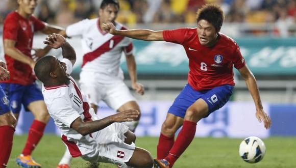 La selección peruana no convenció ante Corea del Sur. (Reuters)