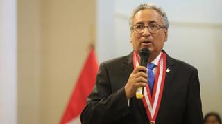 Presidente del Poder Judicial: “A Humberto Abanto no lo conozco ni de vista”