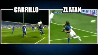 André Carrillo es comparado con Zlatan Ibrahimovic por su gol en Arabia
