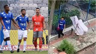 Hincha de Cruzeiro perseguido por el fantasma de la B tras el descenso | VIDEO
