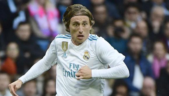 Luka Modric apunto de abandonar Real Madrid, según medio italiano (Foto: AFP).