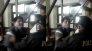 Sujeto muerde la mano de oficial que lo intervino en fiesta COVID en La Libertad [VIDEO]
