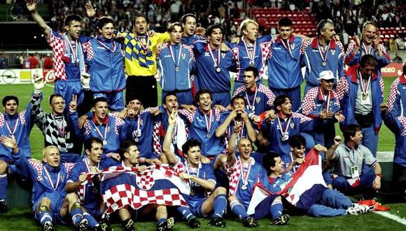 Croacia logró la tercera plaza en la Copa del Mundo de 1998. (Getty)