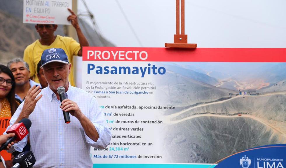 El alcalde dijo que a mediados del próximo año se entregará la buena pro y el terreno para empezar la construcción de la vía 'Pasamayito'. (Foto: GEC)