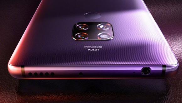 Así podrían ser los nuevos smartphone de Huawei, el Mate 30 Pro el cual llegaría con doble sensor de 40 megapíxeles y uno de 8 megapíxeles. (Foto: Huawei)