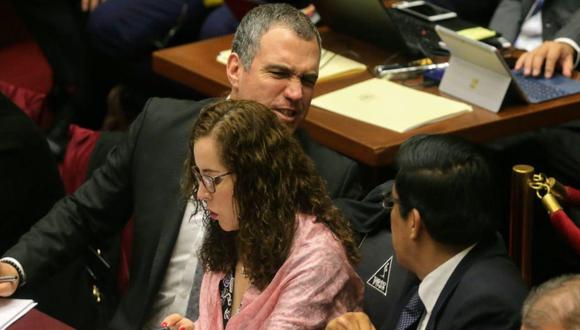 Del Solar y Zeballos fueron citados nuevamente al Congreso para exponer propuesta del Ejecutivo para la reforma política. (Foto: GEC)