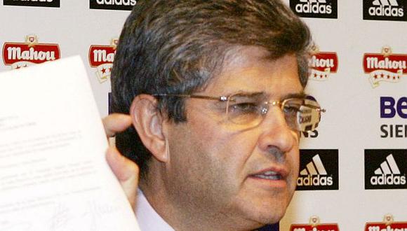 Fernando Martín fue presidente de Real Madrid en el 2006. (Foto: AFP)