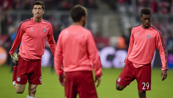 Robert Lewandowski y Coman protagonizan pelea en entrenamientos del Bayern Munich, informó la prensa alemana. (Foto: AFP)
