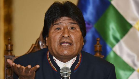 Evo Morales reiteró su apoyo "a la propuesta que impulsan México, Uruguay, países de la UE y el Caribe, como solución a la situación de Venezuela". (Foto: AFP)