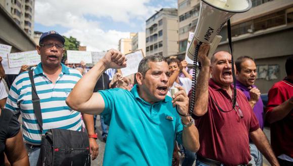 Las protestas de trabajadores y ciudadanos&nbsp;reclamando mayores ingresos se dan diariamente en Venezuela.&nbsp;(Foto referencial: EFE)