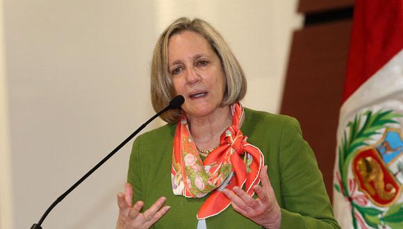 Diana Álvarez Calderón fue ministra de Cultura a, fue nombrada secretaria general de PCM. (Andina)