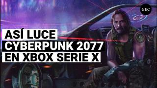 Así luce Cyberpunk 2077 en Xbox serie X
