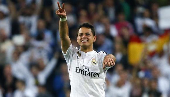Real Madrid tiene hasta el 30 de abril la exclusividad de compra de ‘Chicharito’ Hernández. (EFE)