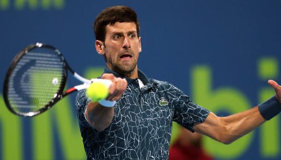 Novak Djokovic vs. Mitchell Krueger jugará en la primera ronda del Australian Open 2019 (Foto: AFP).