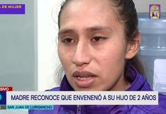 San Juan de Lurigancho: La Policía descubrió que fue la madre y no el padre quien envenenó a su hijo con raticida 
