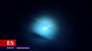 Meteorito ilumina la noche en Iquitos y asusta a pobladores