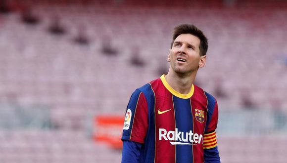 Lionel Messi podría volver al Barcelona, reveló el presidente Joan Laporta. (Foto: EFE)