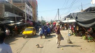 Ambulantes desalojados vuelven a tomar las calles de Piura