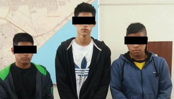Tres menores de edad integraban banda de robacarros en Chorrillos. (PNP)
