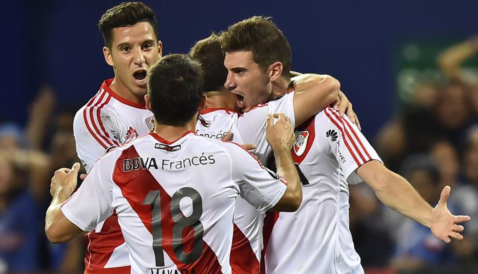 River Plate venció 2-1 a Emelec por el Grupo 3 de la Copa Libertadores 2017. (AFP)