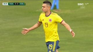 Gol de Colombia: Santos Borré anotó el 1-0 sobre Arabia Saudita en amistoso [VIDEO]