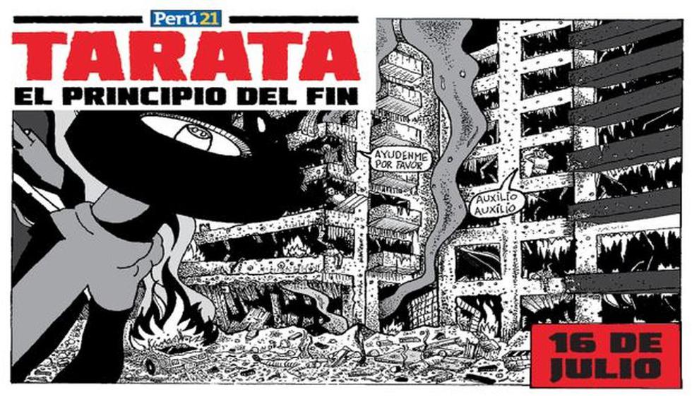 'Tarata: El principio del fin': Perú21 traerá este sábado un cómic sobre atentado terrorista.