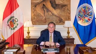 Perú asume la Presidencia del Consejo Permanente de la OEA a través de Harold Forsyth