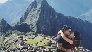 Estrella Torres y Tommy Portugal realizan romántico viaje al Cusco