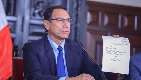 Martín Vizcarra propuso al Parlamento remover a los miembros del CNM. (Presidencia de la República)