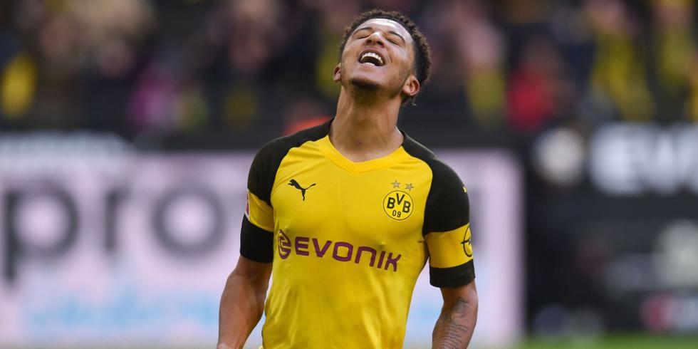 Jadon Sancho juega su segunda temporada con Borussia Dortmund. (Foto: AFP)