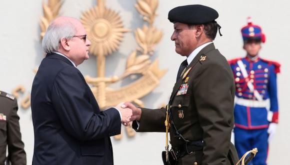 Ronald Hurtado Jiménez es el nuevo comandante general del Ejército. (Andina)