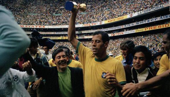 Carlos Alberto, capitán de la selección de Brasil en México 70’, murió a los 72 años. (AP)