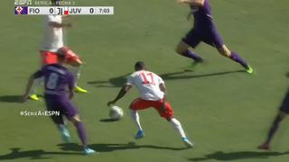 Douglas Costa hizo una jugada de lujo en Juventus-Fiorentina, pero terminó lesionado [VIDEO]
