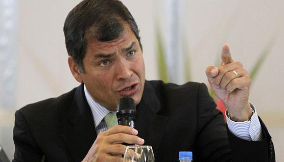 Correa ganó un juicio que obliga a El Universo a pagarle 40 millones de dólares. (Reuters)