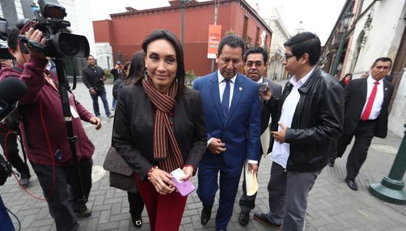 Patricia Donayre aseguró que no se puede dialogar con la bancada de Fuerza Popular. (Foto Palacio de Gobierno)