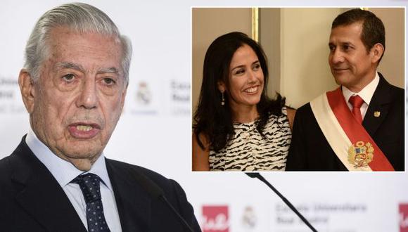 Mario Vargas Llosa defendió a Ollanta Humala y a Nadine Heredia. (EFE)