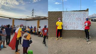 Empresario árabe Yaqoob Mubarak realiza donaciones de víveres a pobladores de Ato Trujillo que pedían ayuda
