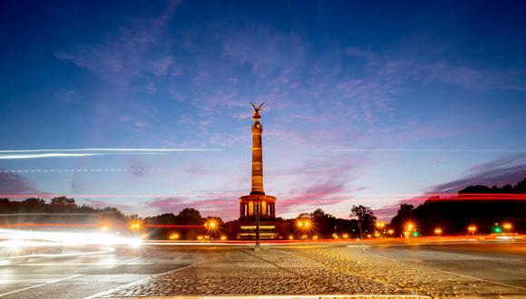 El turismo internacional en Europa creció 7%. En la imagen la Columna de la Victoria, en Berlín. (Foto: AFP)