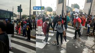 ATU: Desvían la ruta A y recortan ruta C tras violencia de manifestantes contra bus del Metropolitano
