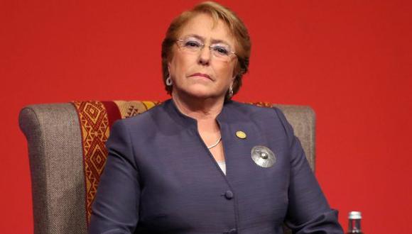 Michelle Bachelet cumple su segundo mandato desde 2014. (EFE)