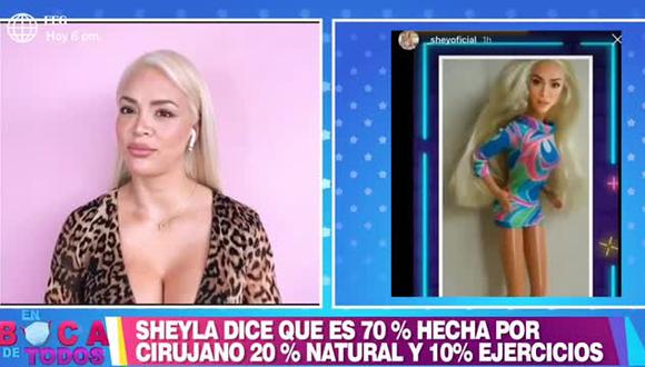 Sheyla Rojas se defiende de comentarios negativos sobre su físico