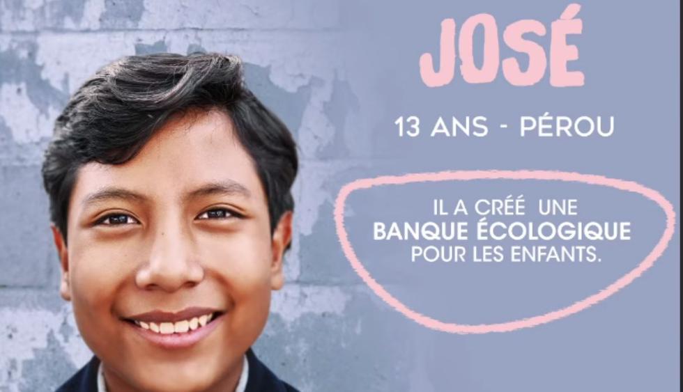 Niño creó un banco a los 7 años. (Foto: Facebook / Demain est à nous)