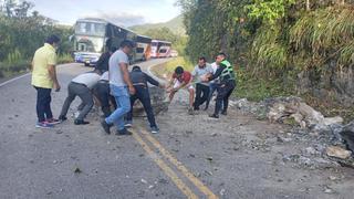 Terremoto en Amazonas afecta carreteras Fernando Belaunde Terry, Jaén-San Ignacio y Tarapoto-Yurimaguas