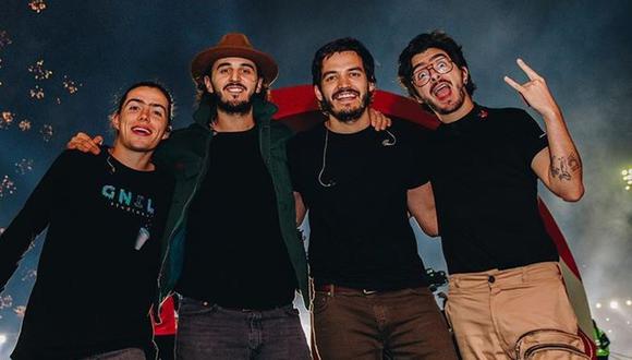 Integrantes de la banda colombiana Morat en cuarentena obligatoria por positivo al COVID-19. (Foto: Instagram)