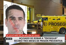 Poder Judicial dictó 3 meses de prisión preventiva para exagente de Prosegur acusado de robar más de dos millones de soles