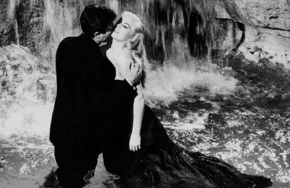 Murió Anita Ekberg, musa de Federico Fellini. (AFP)