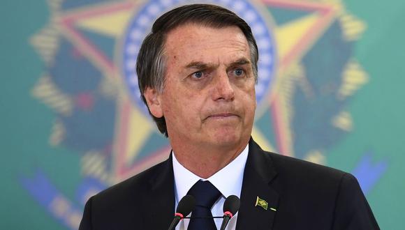 Bolsonaro insistió en que las ONG's que operan en la Amazonía "representan intereses ajenos" a Brasil. (Foto: AFP)