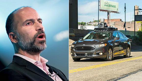 Dara Khosrowshahi, CEO de Uber, dijo que esperan reanudar pruebas con vehículos autónomos antes de fin de año. (Fotos: AFP)