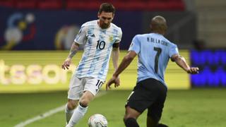 Argentina derrotó 1 a 0 a Uruguay en el Grupo A de la Copa América